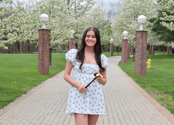 Isabella Giordano poses for a photo