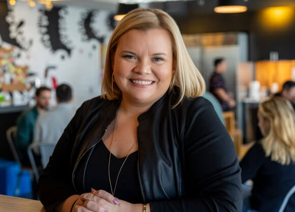 Headshot of an individual smiling.